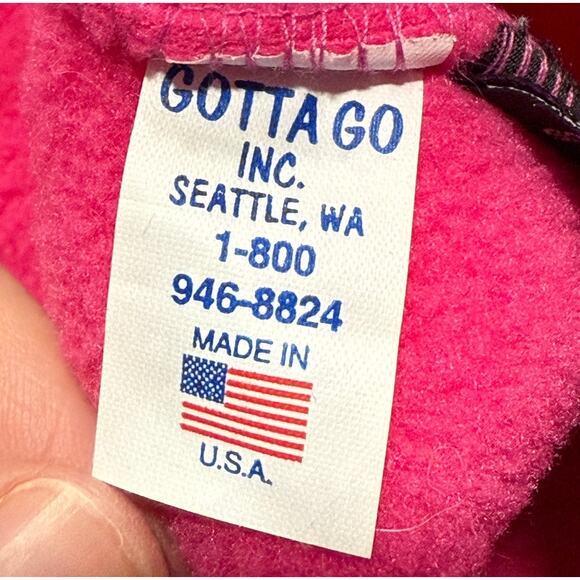 Gotta Go Inc. Head Sokz PolarTec Fleece USA Pink Climate Control Hat Winter - Picture 5 of 8